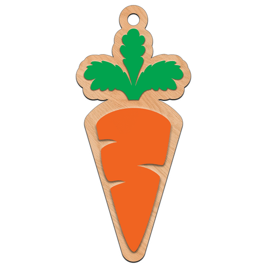 Easter Basket Carrot Tag