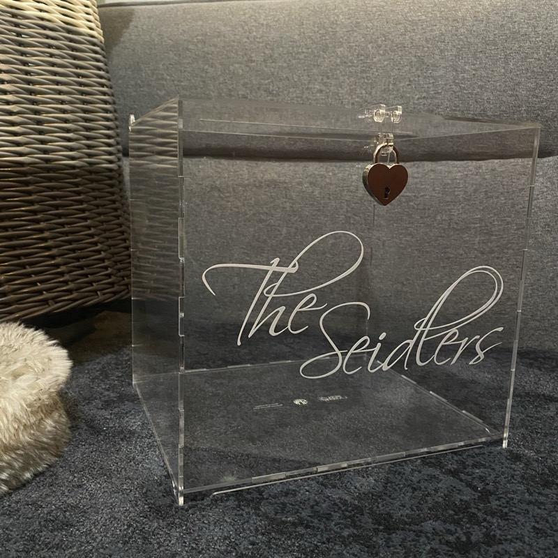 Wedding Envelope Box